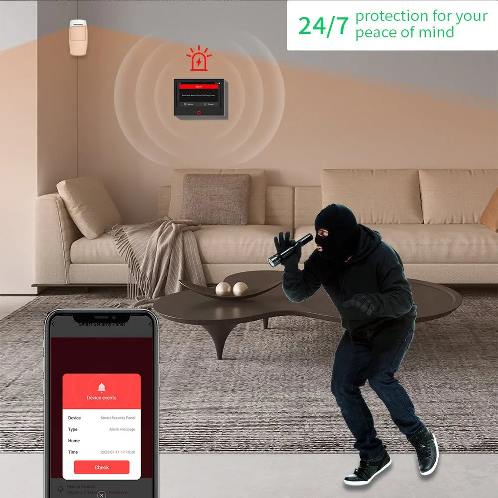 Sistema de Seguridad Inteligente Tuya