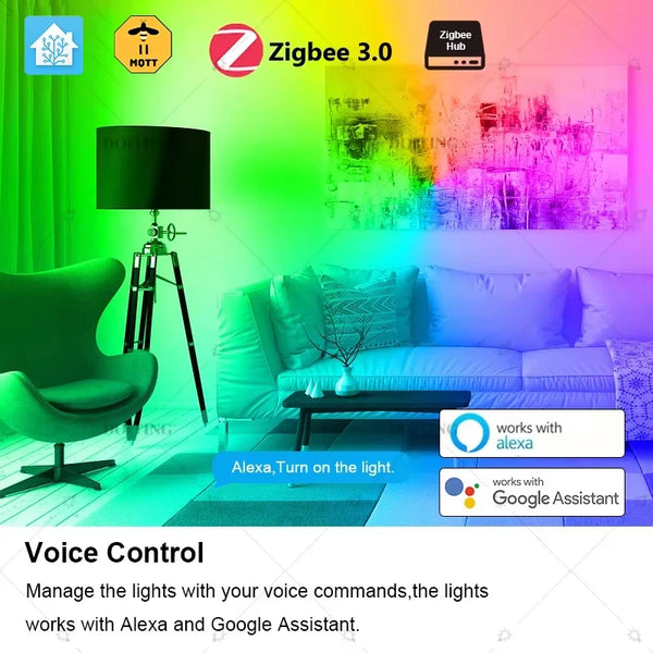 Bombilla LED Inteligente Zigbee